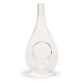 Blown Glass Tear-Drop Vases (2) Large Wedding Decoration