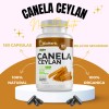 Canela Ceylan 100% Pura Extremadamente Eficaz - 180 Capsulas Sin