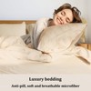 LuxClub Fitted Sheet King Bedding with 40cm Depth, Extra Deep