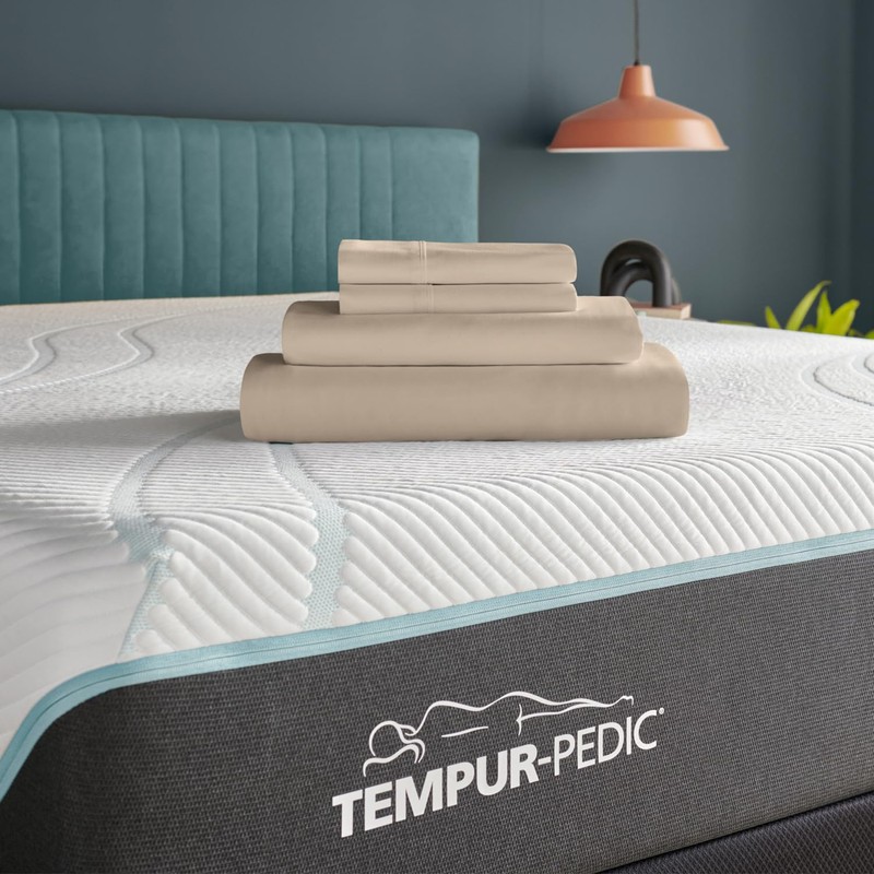 TEMPUR Classic Cotton Sheet Set Sandstone - King