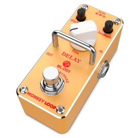 Monkey Loop ML-DD1 Digital Delay Pedal for Guitarra