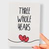 Postcard Prints - 3 Year Anniversary Card For Husband or