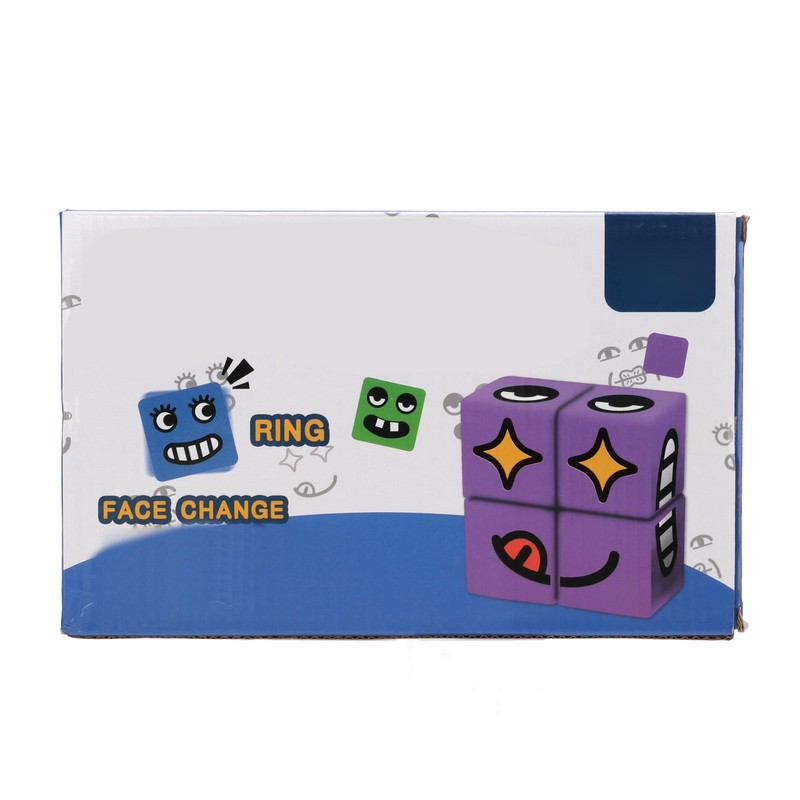 Expressions Matching Cube Face Changing Building Blocks Educational Interactive Toy