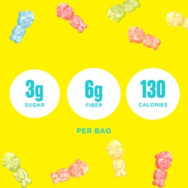 SmartSweets Sour Blast Buddies, Candy With Low Sugar 3g, Low Calorie 100, Net Carb 12, Plant Based, Gluten Free, No Artifical Colors or Sweeteners 1.8 Oz Bags (Pack of 12)