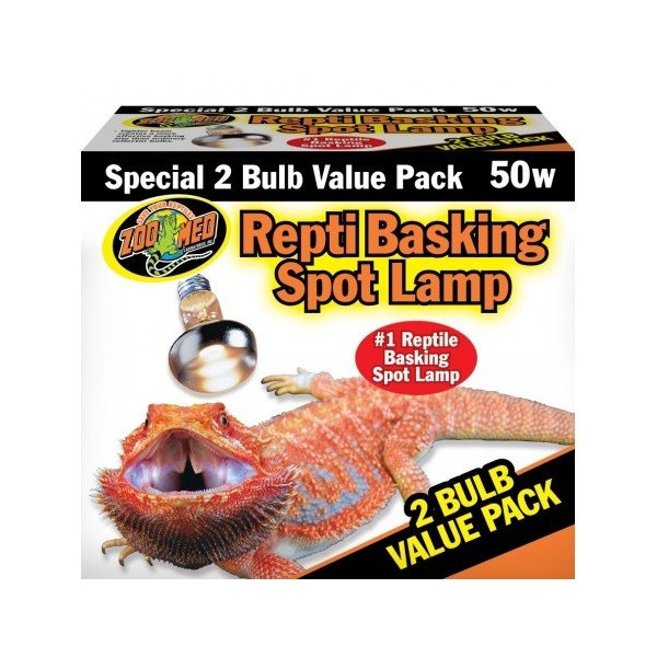 Zoo Med Repti Valuepack Éclairage pour Reptile/Amphibien 2 x 40 w