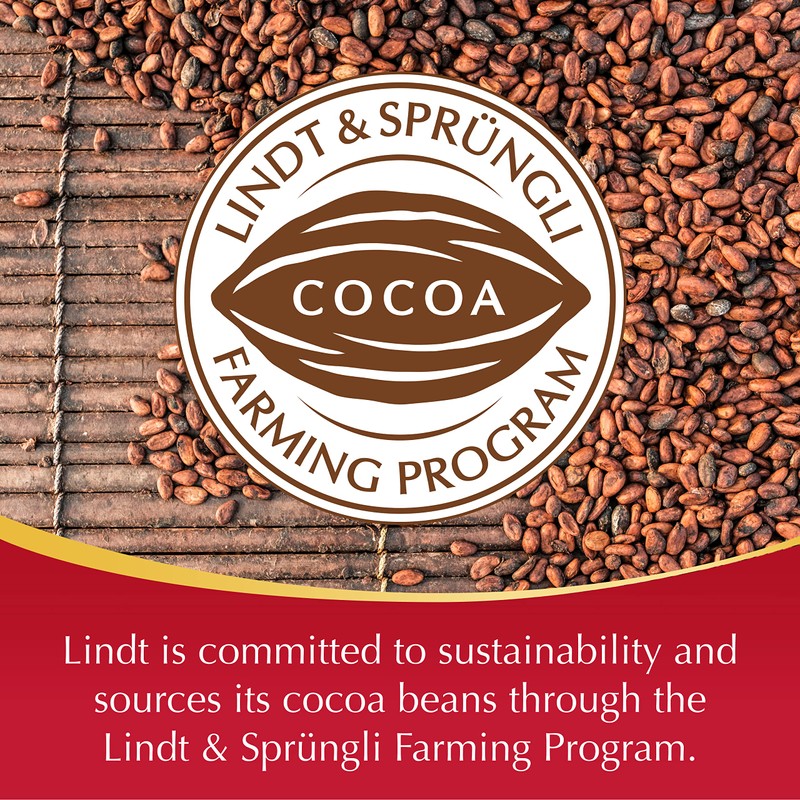 Lindt LINDOR Double Chocolate Milk Chocolate Candy Truffles, Milk Chocolate