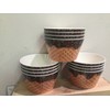 HUTZLER IcE CREAM BOWLS~ LOT(s) OF TWO LARGE MELAMINE DISHWASHER
