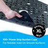 SlipX Solutions 65% MORE COVERAGE! SlipX Solutions Solid Black Extra