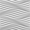 À LA MAISON CEILINGS WD-SWP-PW-6 Wind Seamless 3D Wall Panels,