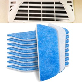 Ziliny 10 Pack RV AC Filters for Air Conditioner Vent 10 RV Filters Replacement for Air Conditioner Vent Compatible with MERV 6 AC Filter(16 x 6 Inch)