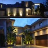 AHSELLUS 4 Pack Low Voltage LED Landscape Lights - 3W
