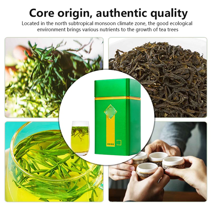 Maojian Tea Canned Baked High Mountains Organic Chinese Green Tea