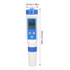TOPINCN 5‑in‑1 Water Testing Meter, Water Quality Test Pen Digital