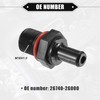 QUARKZMAN PCV Valve Compatible for Hyundai Tucson 10-21 Heavy Duty
