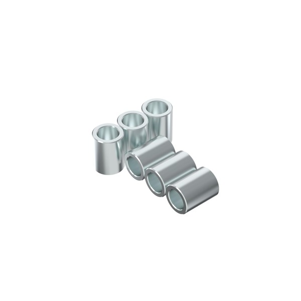 Aluminum Spacer - 3/4" OD x 1/2" ID - Unthreaded