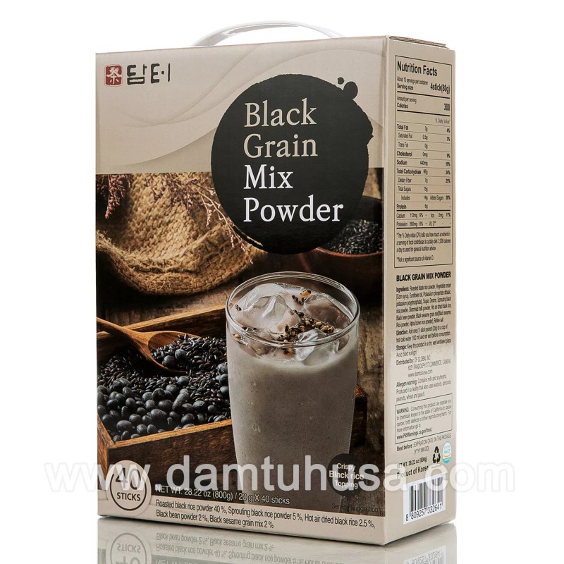 Damtuh Korean Black Grain Mix Powdered Tea 40 pcs x