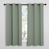 NICETOWN Greyish Green Nursery Essential Thermal Insulated Solid Grommet Top