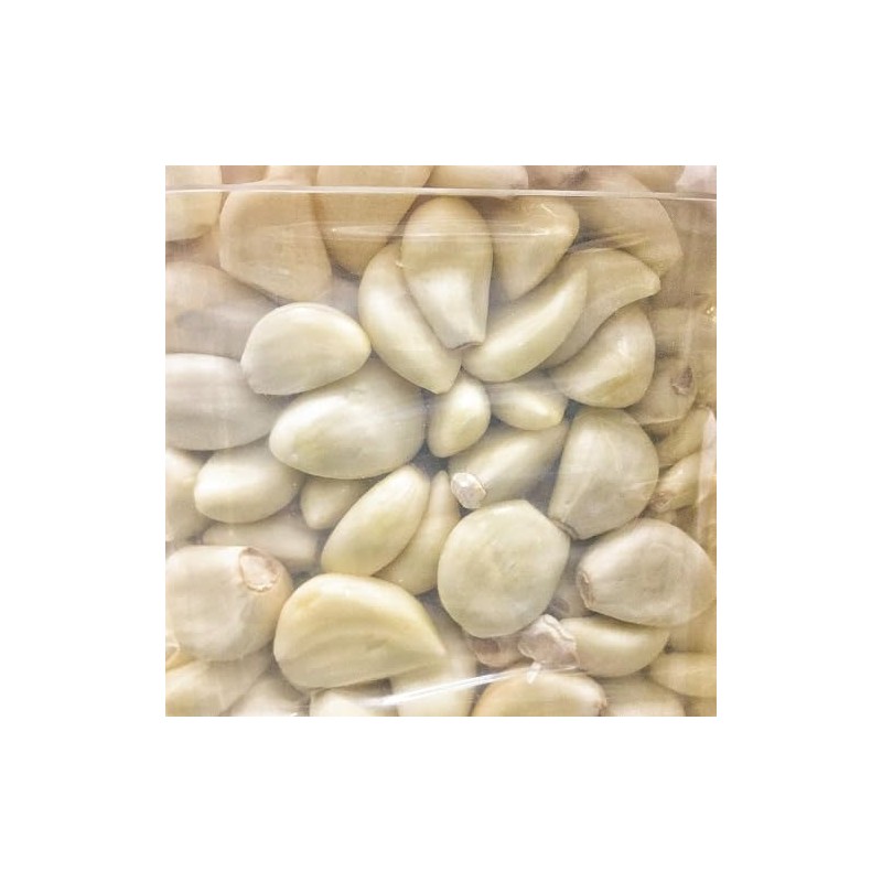 Chemajos Premium Fresh Peeled Garlic Cloves 5 Pound (Pack of