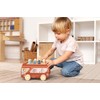 SPEEDY MONKEY Pull-Along Bus Pounding Bench - Hammering Fun with