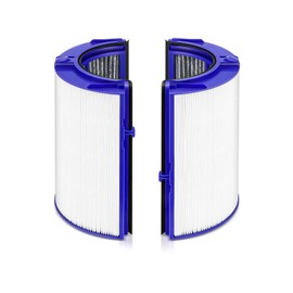 HEPA+Carbon Filter 1-Pack Replacement for Dyson PH01 PH02 PH03 HP06 TP06 HP07 TP07 HP09 TP09 360° Combi Glass Purifying Fans, Compatible with Dyson Pure Cool Hot Air Puri-fier (Blue)