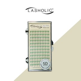Rashholic Lashholic Air Fit Russian Volume 5 Strand Self Eyelash Extension 5D C Curl 0.7 8mm / 래쉬홀릭 에어핏 러시안볼륨 다섯가닥 셀프 속눈썹연장 5D C컬 0.7 8mm