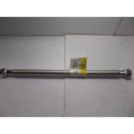SHARKBITE CWSC101024 1"FIP X 1"FIP X 24" CORRUGATED SST WATER SOFTENER CONNECTOR