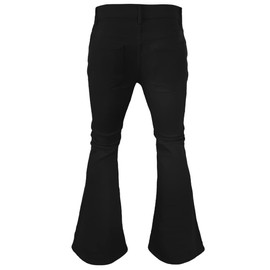 Men's Vintage Bell Bottom Pants 70s,Disco Flared Pants Fit 70s,Outfits for Men,Mens Bell Bottom Jeans Black
