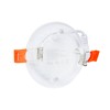 G.W.S® 3W Ultra Thin Dimmable Round Circle LED Recessed Flat