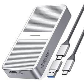 40Gbps NVMe Enclosure, ORICO M.2 Enclosure Up to 2700 MB/s, SSD Enclosure for USB4.0/3.2/3.1/3.0/2.0, USB C Case Compatible with Thunderbolt 3/4 Devices, Support 2280 M&B+M-Key M224-SV