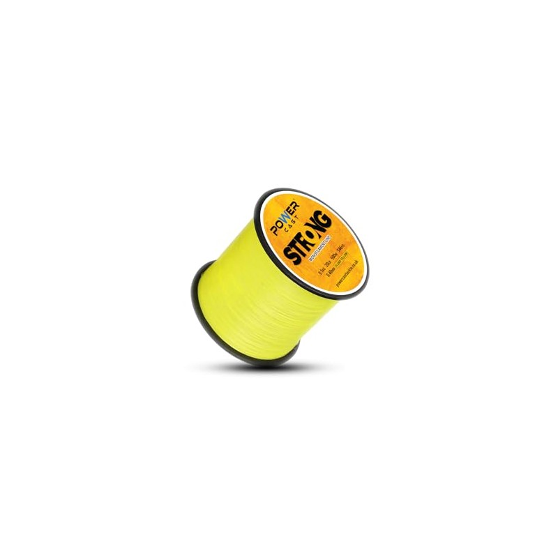 Strong Monofilament Fishing Line (Fluro-Yellow, 9.1kg/20lb - 500m/546yd - 0.40mm)