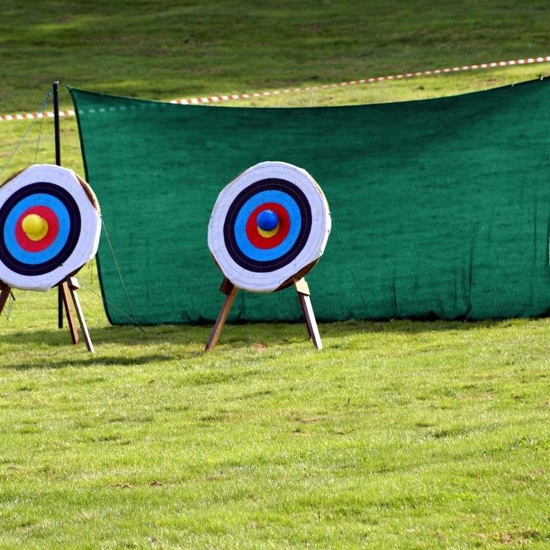 Archery Backstop - Heavy Duty Reinforced Netting, Back Stop Net,