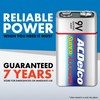 ACDelco 8-Count 9V Batteries, Maximum Power Super Alkaline Battery for