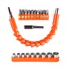 YIOYULEN Flexible Drill Bit Extension, 11.6inch Bendable Drill Bit Extension,