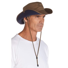 Coolibar UPF 50+ Men's Chase Featherweight Bucket Hat - Sun Protective