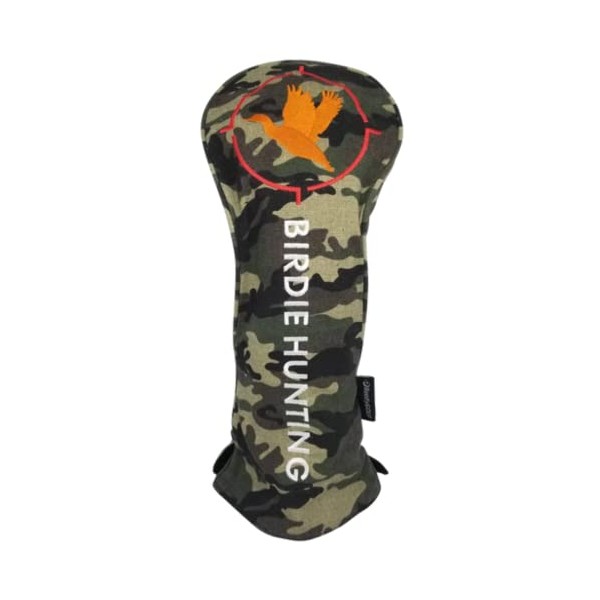 ReadyGOLF Birdie Hunting CAMO Embroidered Driver Headcover