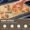 4 Pack Silicone Baking Mat Nonstick 2 Half and 2