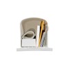 Gibraltar Post Mounted Mailbox Color: White