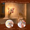 Hohean Butterfly Night Light, 0.6W LED Butterfly Night Light Plug