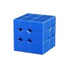 HELLOCUBE MoYu Mirror Cube V2 3x3x3 M Speed Cube(Blue)