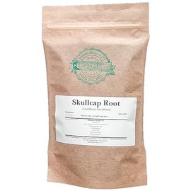 Herba Organica Skullcap Root | Scutellaria baicalensis | Pure and Natural Non-GMO | Perfect for Wellness Blends (100g)