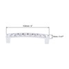 uxcell Cabinet Pulls Drawer Handles 96mm Hole Centers Alloy Crystal