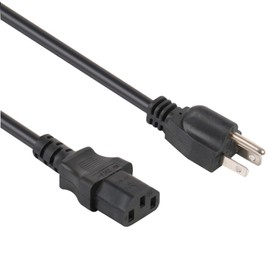 JORINDO Nema 5-15P to IEC320 C13 Power Cable, American Standard 3 Prong Male to IEC320 C13 Female Plug, Power Line for PDU,UPS, Computer,Printors,Server. (5-15P to C13-1.2M/3.93FT)