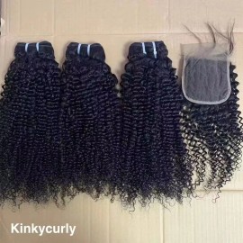 Origin Remy Hair High Quality Machine Double Weft Direct Manufacturer Indian Hair Extensions Deep Wave Water Wave Haircolor: Kinky curly, Stretched Length: 12 inches