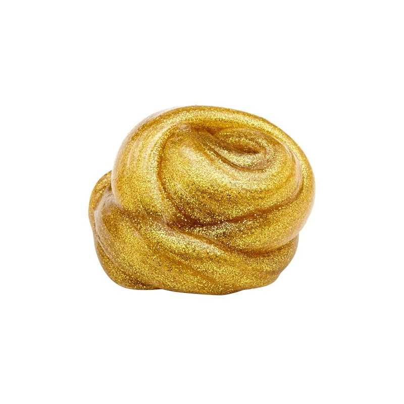Cra-Z-Art 67 Slime Bucket, 24 oz Gold Glitter Premium Premade