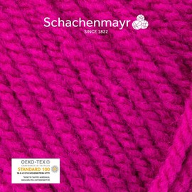 Schachenmayr Bravo 50 g power pink Hand-Knitting Yarn