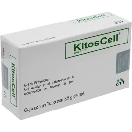 Pack x5 KitosCell‑Q Gel 3.5 g – Kit Biomodulador Pirfenidona + Quitosano para Cicatrices y Marcas
