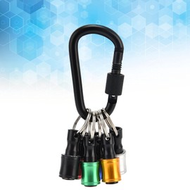 Drill Bit Holder, Extension Bar Drill Screw Bit Holder Key Chain, Light Weight Extension, Bit Holder Key Chain, for Impact Driver