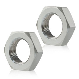 KPALAG 2Pcs Rear Axle Nuts fit for Banshee 350cc Blaster 200cc 1988-2006，Breeze 1989-2004，Grizzly 125 2004-2013 Replace#：90170-33011