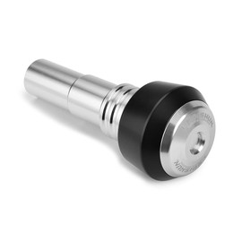 Accessoires Falling protection Exhaust Slider Crash pad slider compatible with Honda CB1300 SF, CB500X,CB500F,CBR500R,CB400X,CB400F,CBR400R,CB190R,CB190SS,CB190X,CBF190R,CBF190TR,CBF190X (Silver)