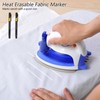 Heat Erasable Pens for Fabric –Fabric Markers For Sewing, Retractable